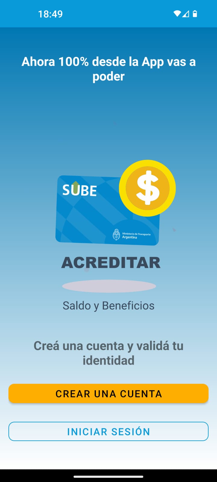 App SUBE